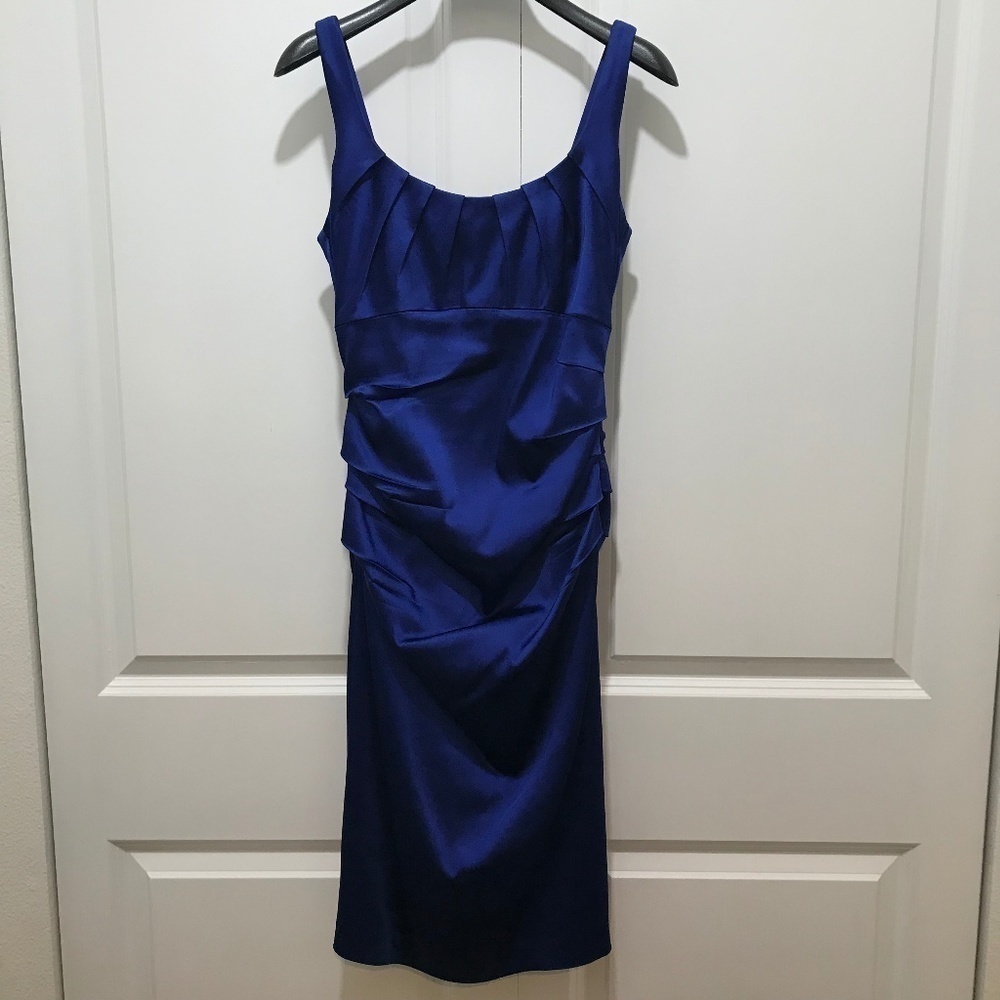 Suzi Chin for Maggy Boutique Royal Blue Dress